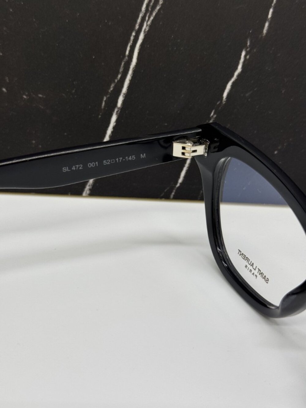 NEW SAINT LAURENT SL472 001 WOMEN CAT EYE EYEGLASSES SAINT LAURENT SL 472 - Picture 7 of 8